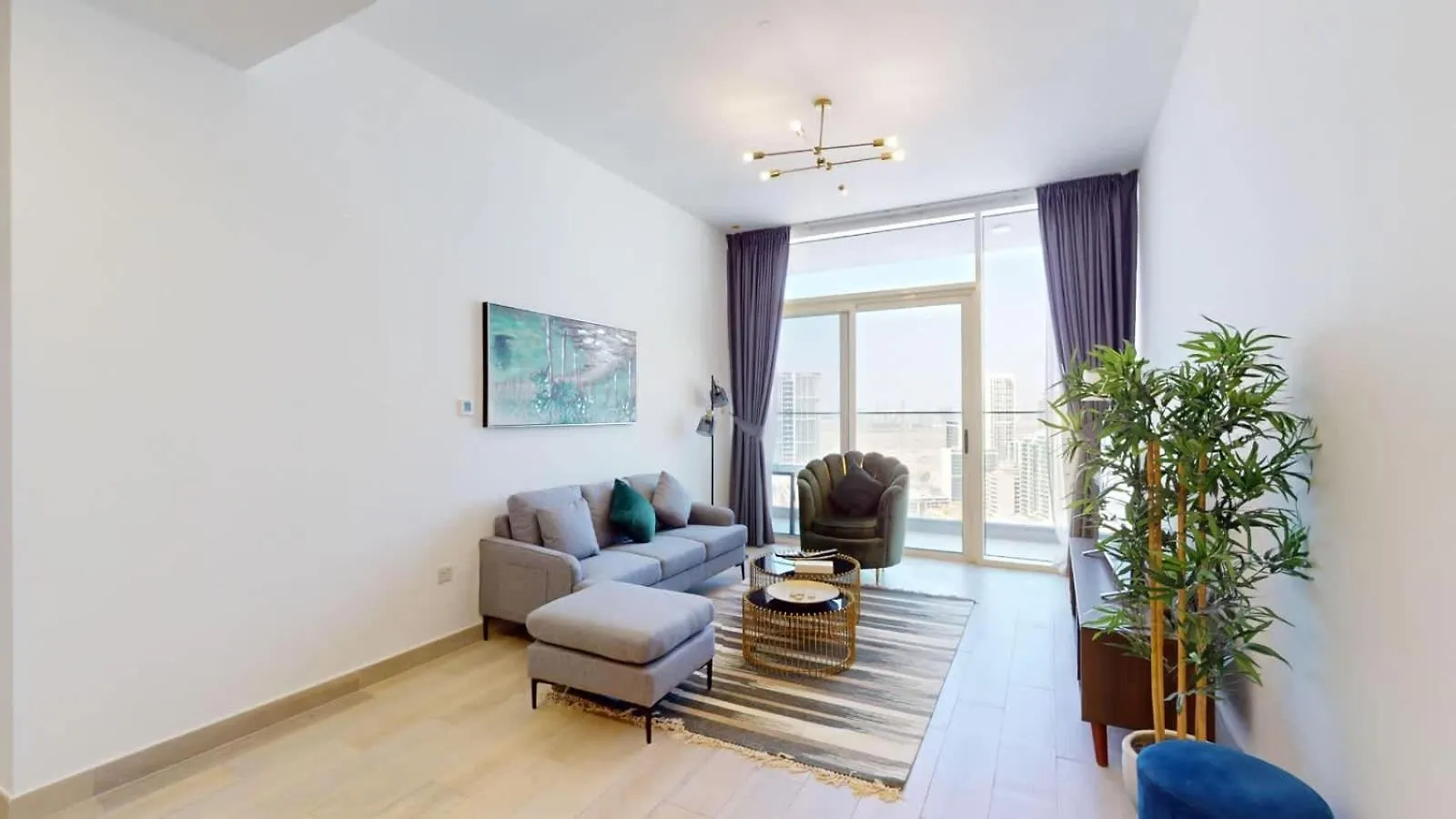 Pvh - Skyline View 1Br - Bloom Heights B Lejlighed Dubai