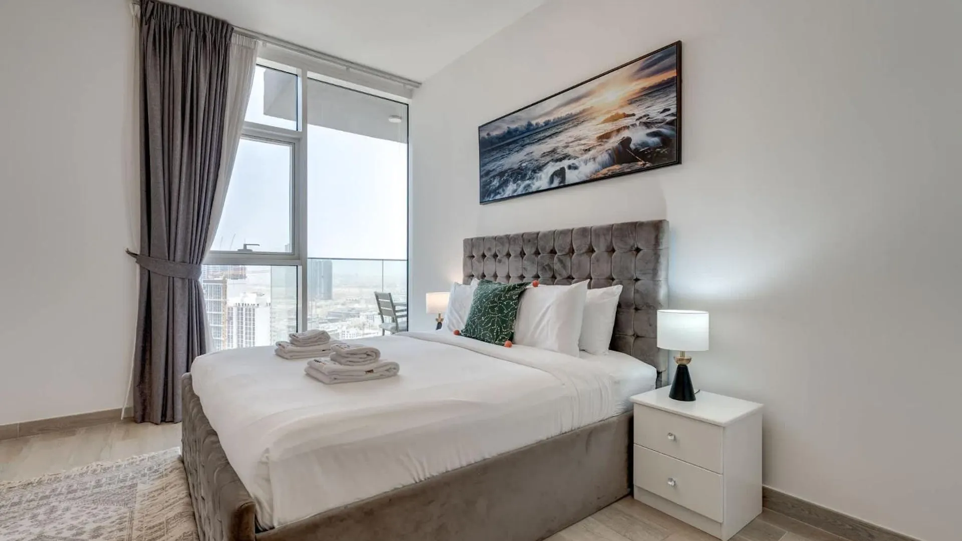 Pvh - Skyline View 1Br - Bloom Heights B Lejlighed Dubai Forenede Arabiske Emirater