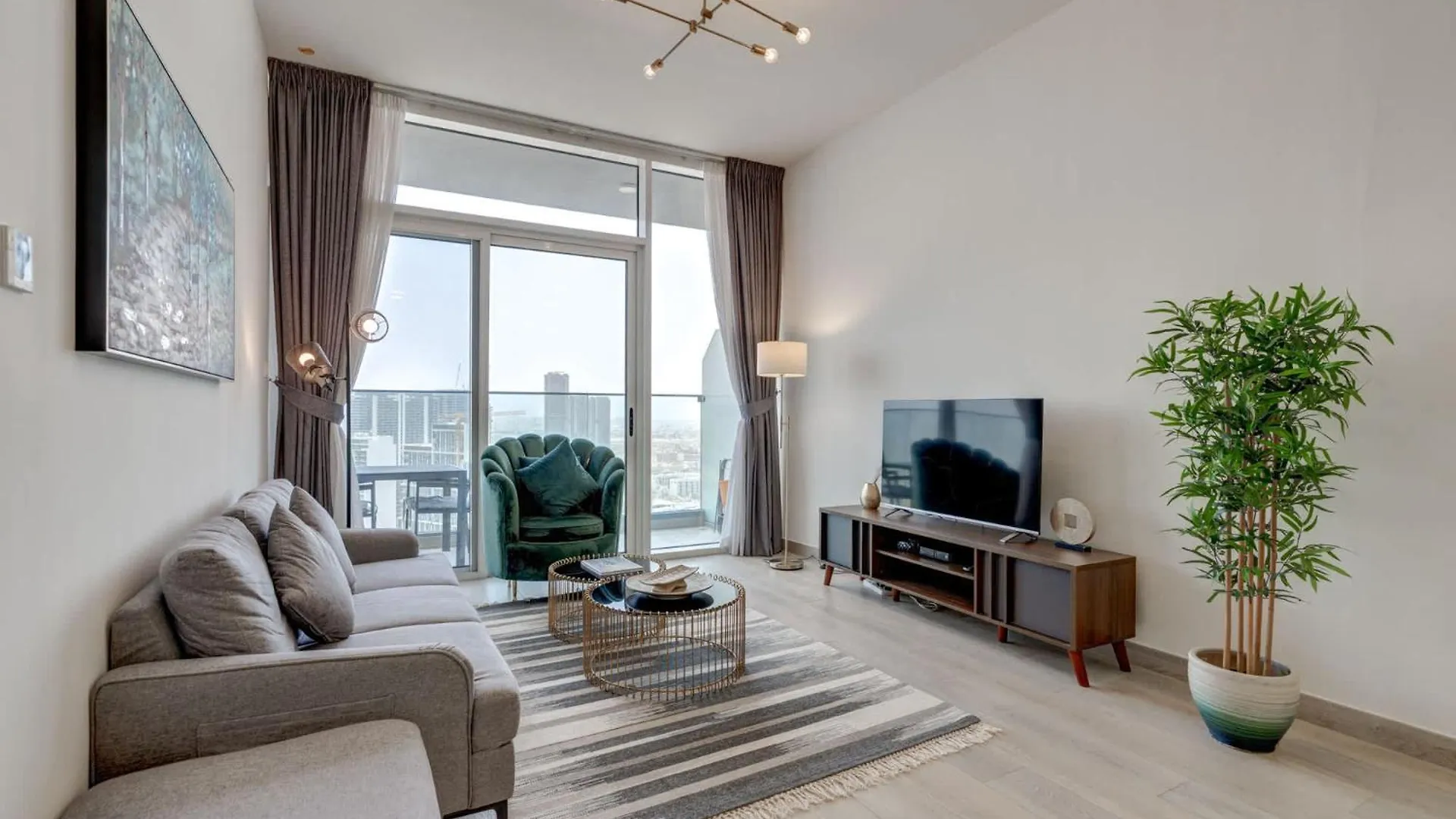 Pvh - Skyline View 1Br - Bloom Heights B Lejlighed Dubai 0*,